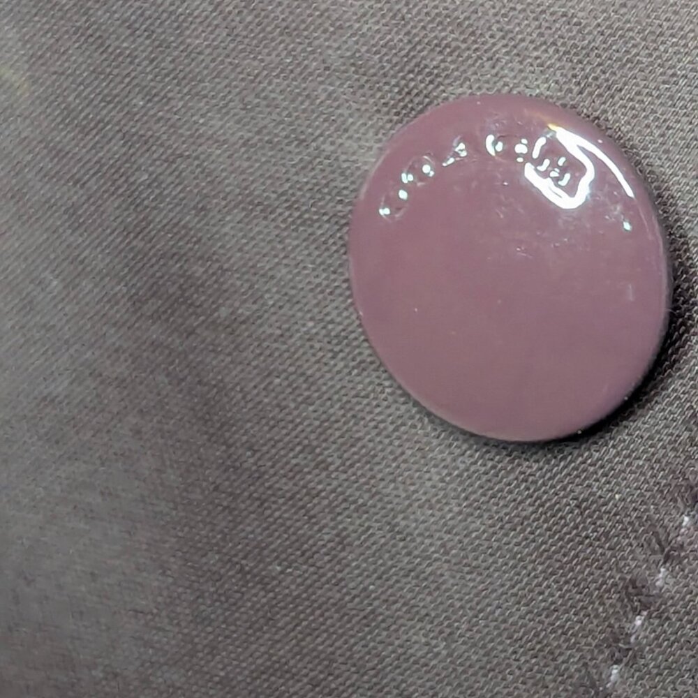 Coach Reversible Cloud Souvenir Jacket Snap Button Closure Women's Size Medium - Picture 7 of 16